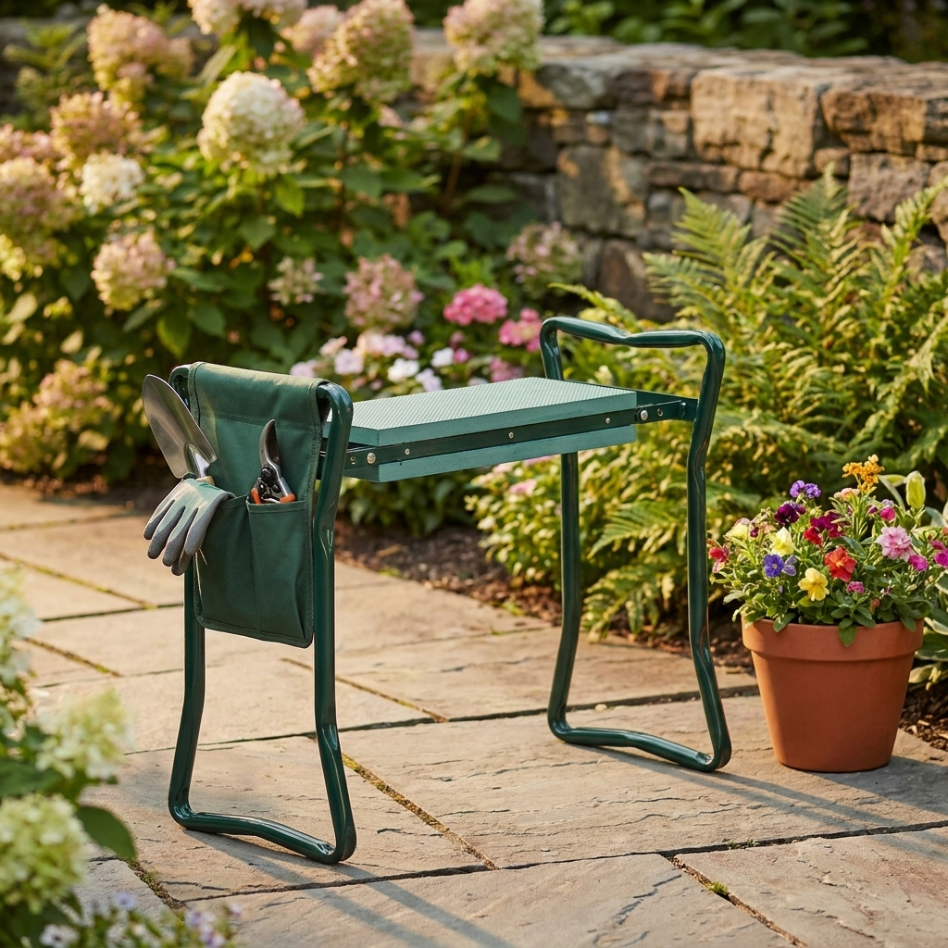 2-in-1 Folding Garden Kneeler & Seat